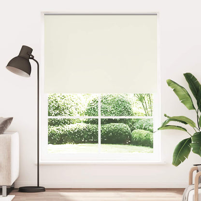 Roller blind blackout 144.4x230 cm Fabric Width 140 cm off white