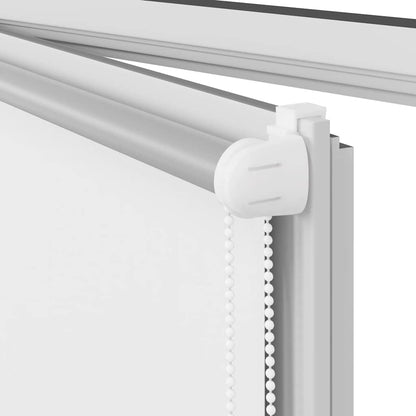 Roller blind blackout 164,4x230 cm Fabric Width 160 cm white