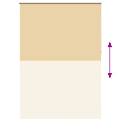 Roller blind blackout 164.4x230 cm Fabric Width 160 cm beige