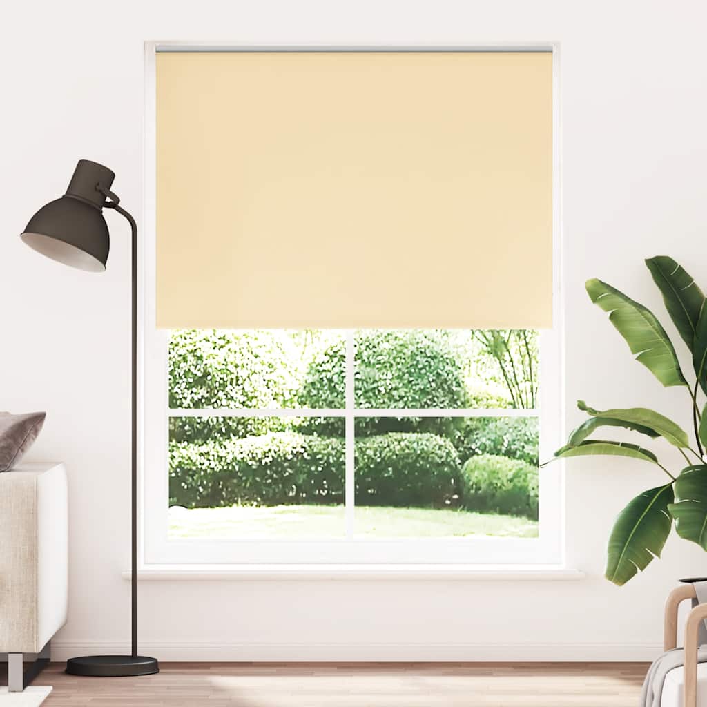 Roller blind blackout 164.4x230 cm Fabric Width 160 cm beige