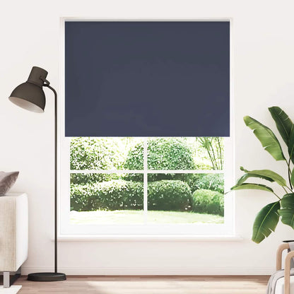 Roller blind blackout 164.4x230 cm Fabric Width 160 cm marine