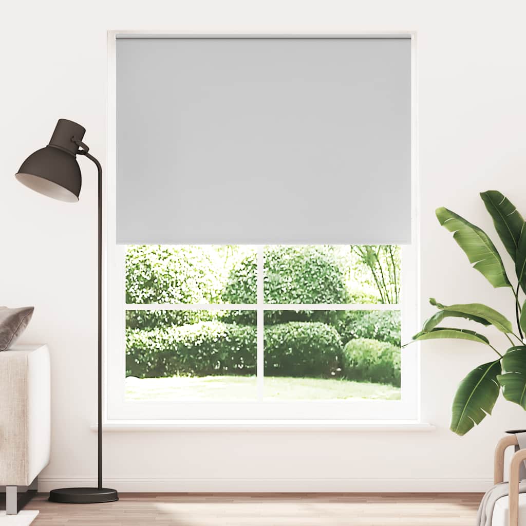 Roller blind blackout 164.4x230 cm Fabric Width 160 cm grey