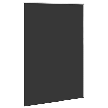Roller blind blackout 164.4x230 cm Fabric Width 160 cm black