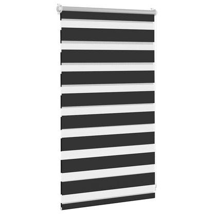 Zebra blind 50.9x100 cm Fabric Width 46.7 cm black