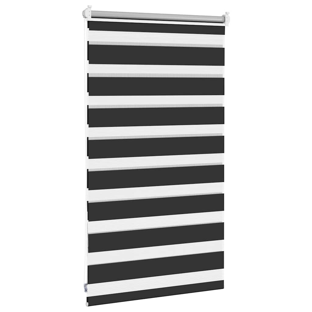 Zebra blind 50.9x100 cm Fabric Width 46.7 cm black