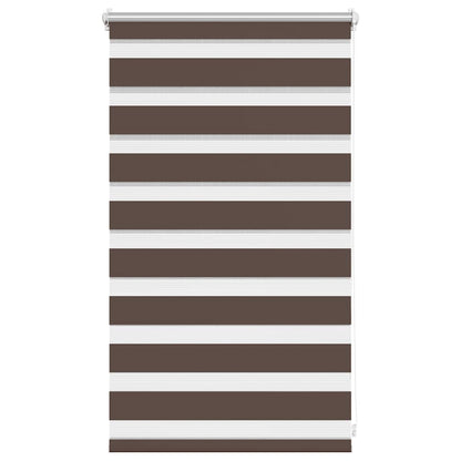 Zebra blind 50.9x100 cm Fabric Width 46.7 cm coffee