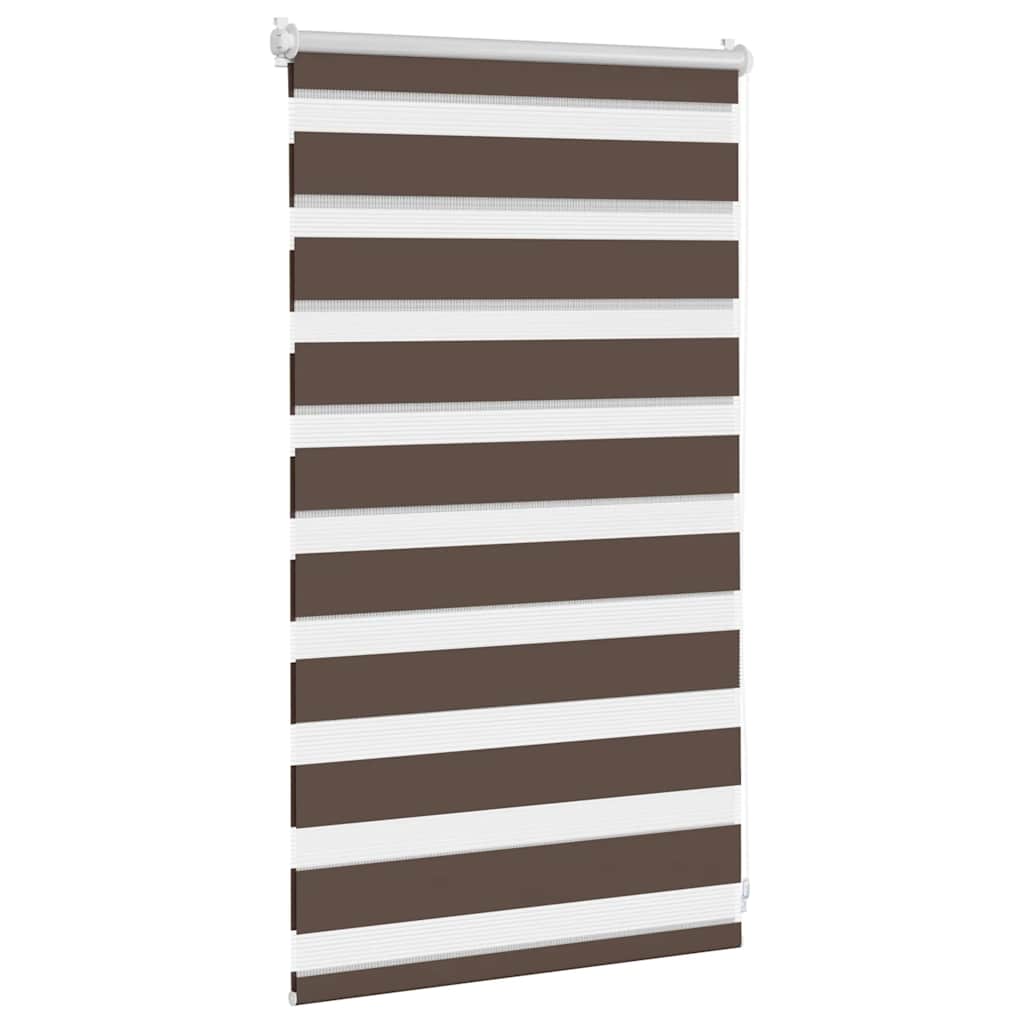 Zebra blind 50.9x100 cm Fabric Width 46.7 cm coffee