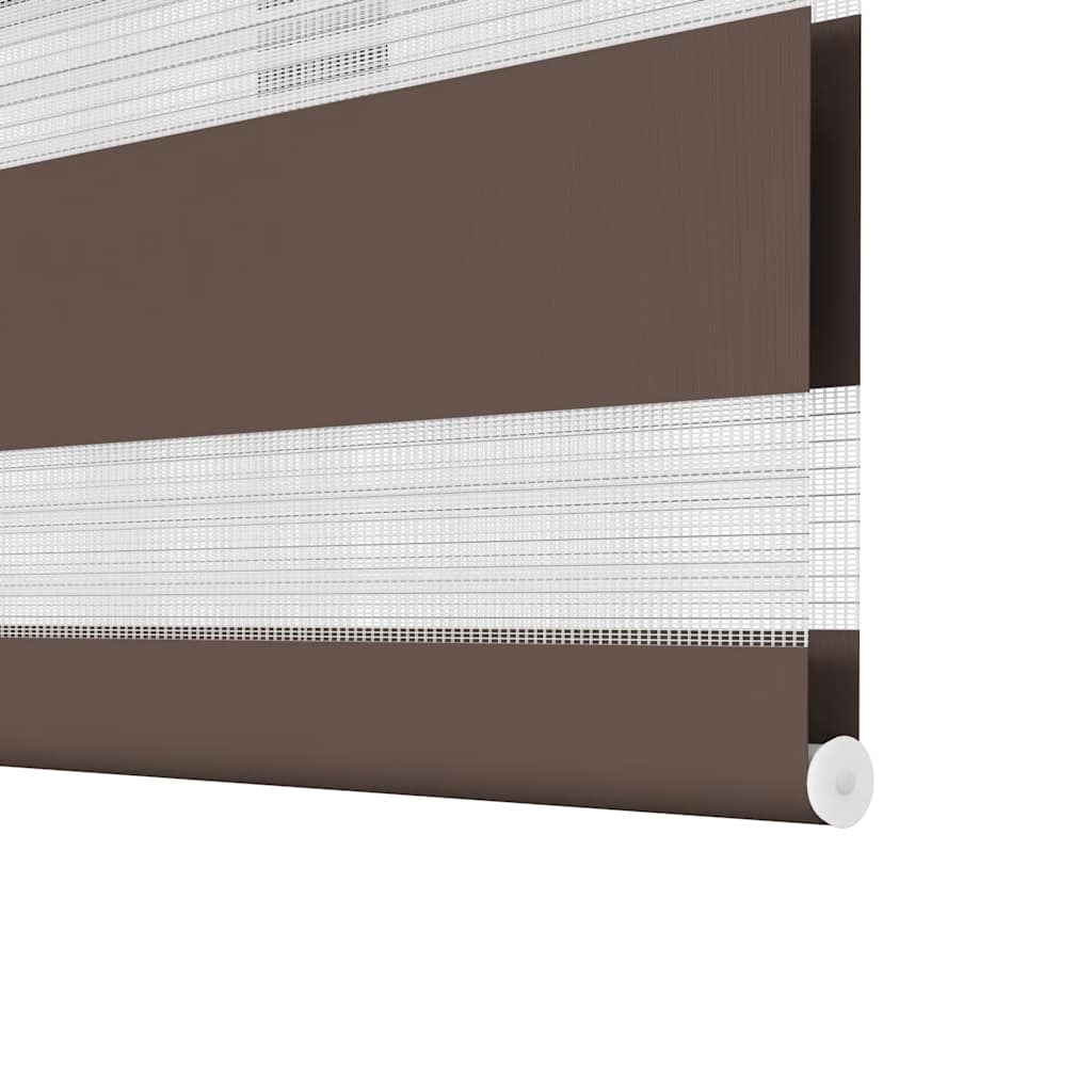 Zebra blind 50.9x100 cm Fabric Width 46.7 cm coffee