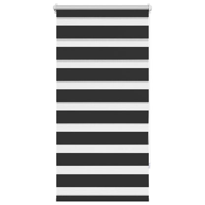 Zebra blind 60.9x120 cm Fabric Width 56.7 cm black