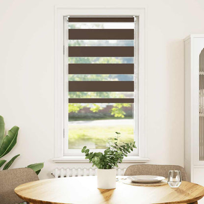 Zebra blind 60.9x120 cm Fabric Width 56.7 cm coffee