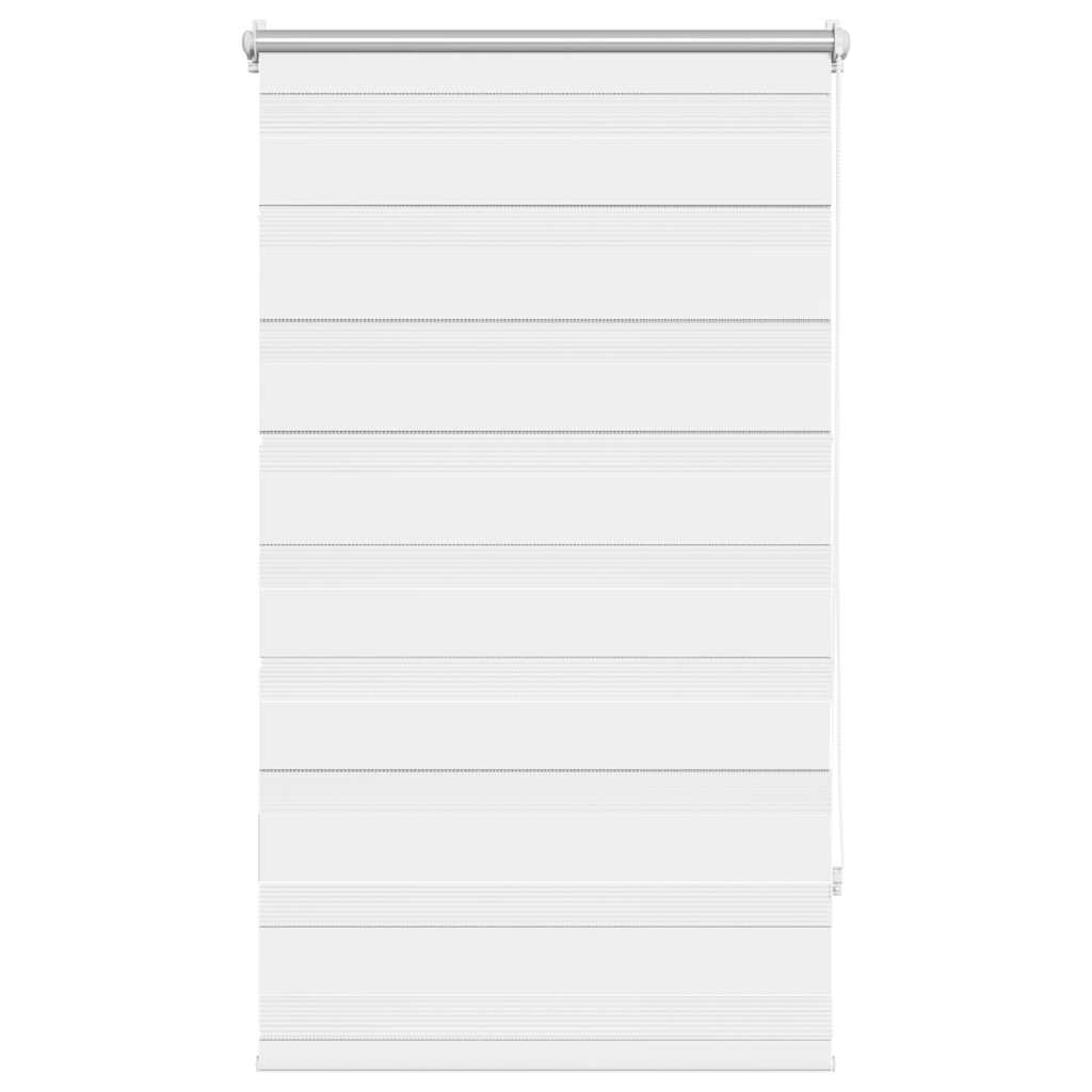 Zebra blind 70.9x120 cm Fabric Width 66.7 cm white