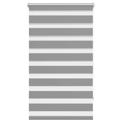 Zebra blind 70.9x120 cm Fabric Width 66.7 cm grey