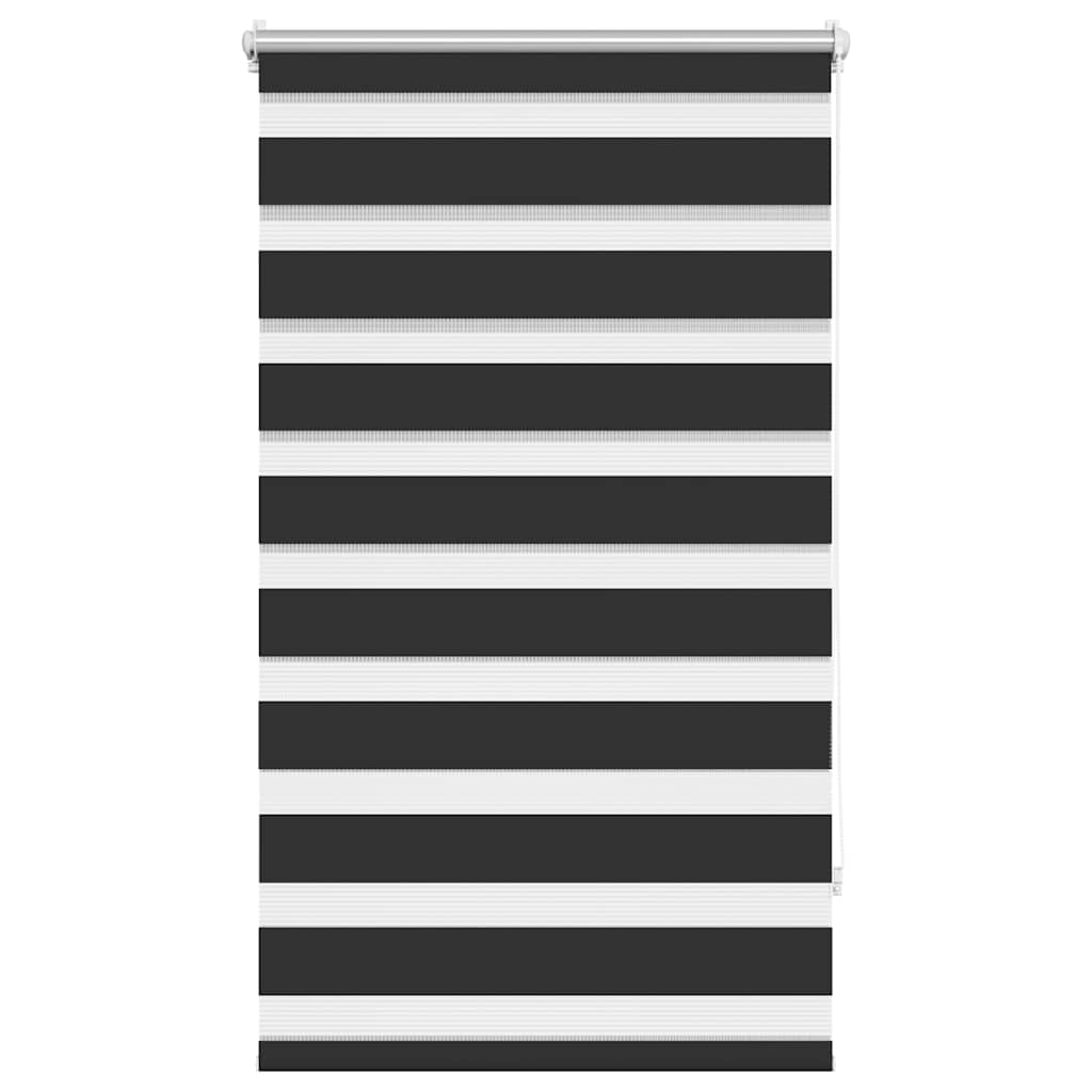 Zebra blind 70.9x120 cm Fabric Width 66.7 cm black