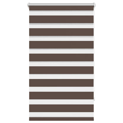 Zebra blind 70.9x120 cm Fabric Width 66.7 cm coffee