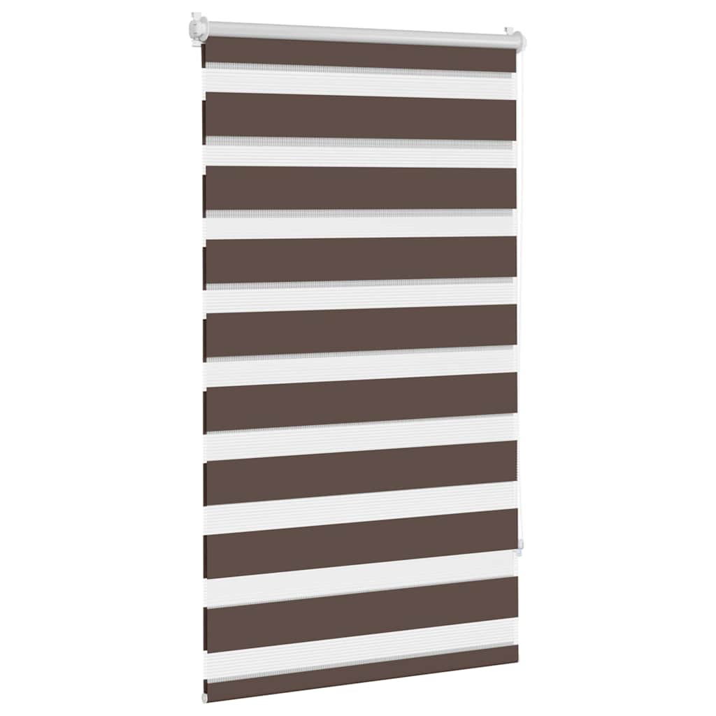 Zebra blind 70.9x120 cm Fabric Width 66.7 cm coffee