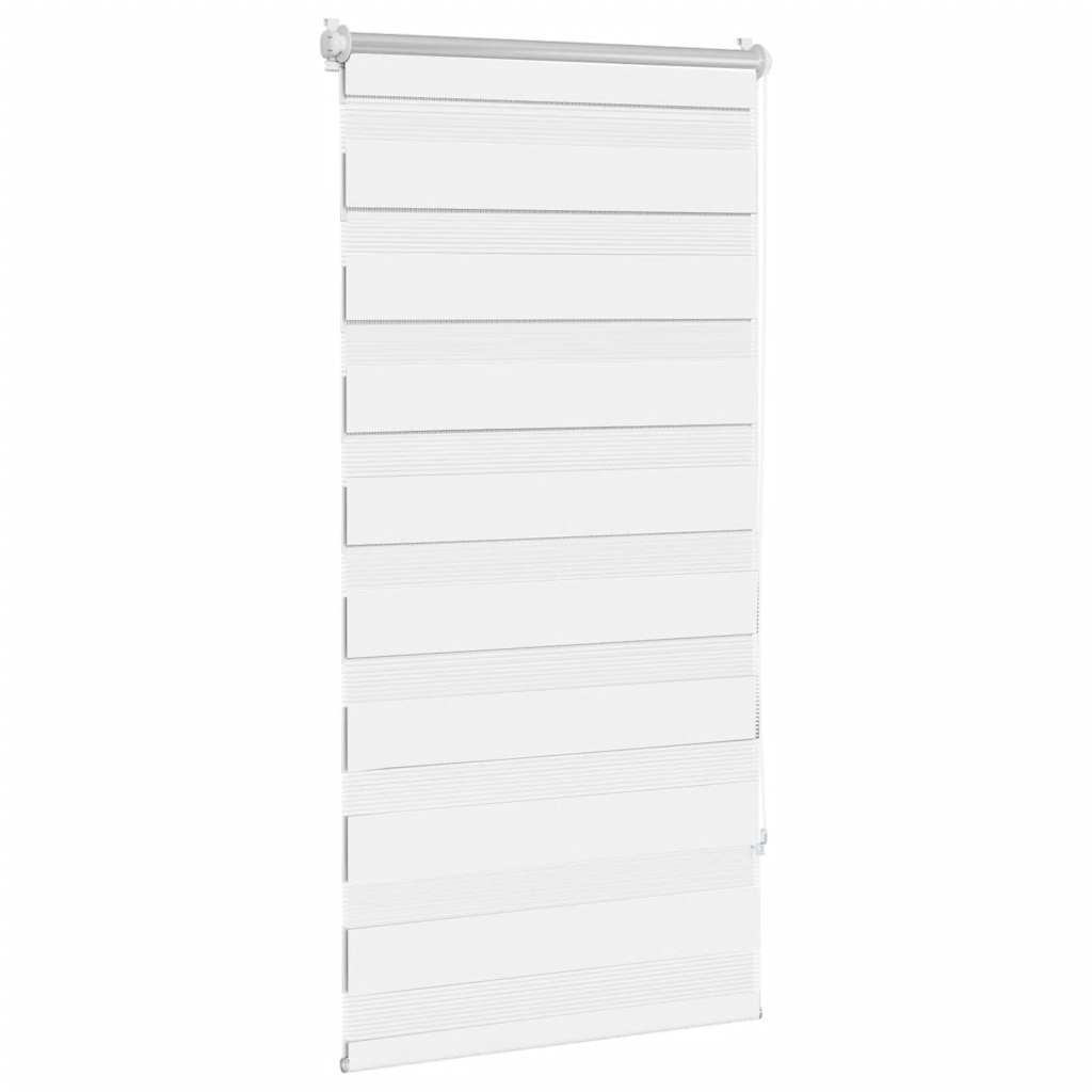 Zebra blind 80.9x150 cm Fabric Width 76.7 cm white