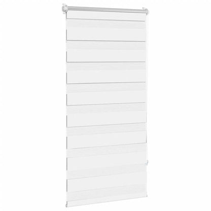 Zebra blind 80.9x150 cm Fabric Width 76.7 cm white
