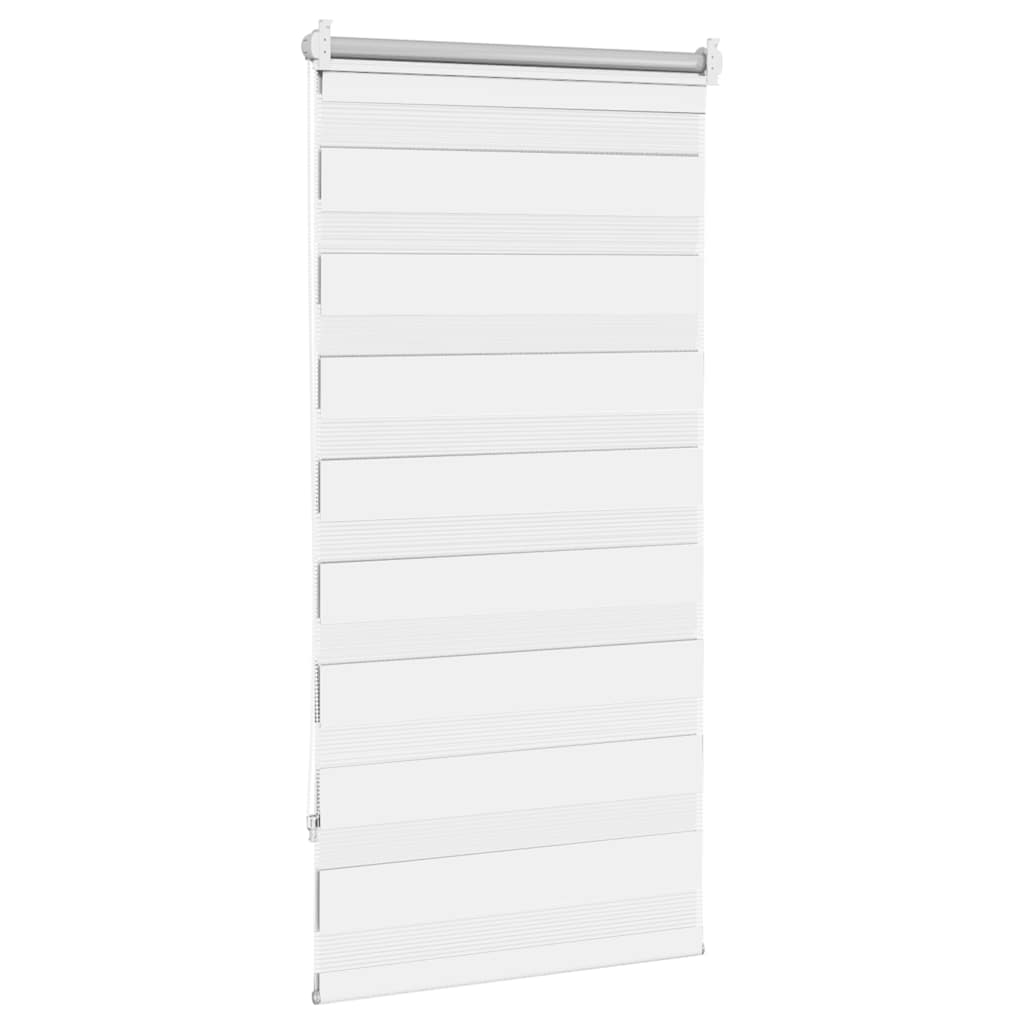 Zebra blind 80.9x150 cm Fabric Width 76.7 cm white
