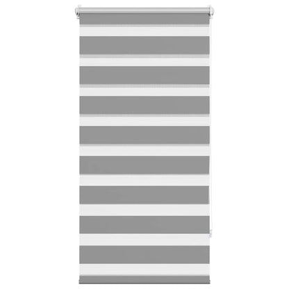 Zebra blind 80.9x150 cm Fabric Width 76.7 cm grey