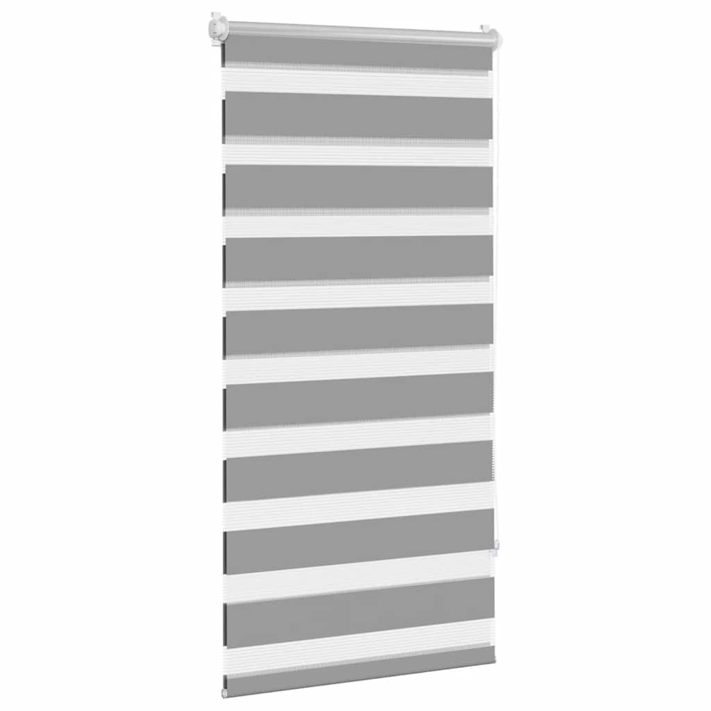 Zebra blind 80.9x150 cm Fabric Width 76.7 cm grey