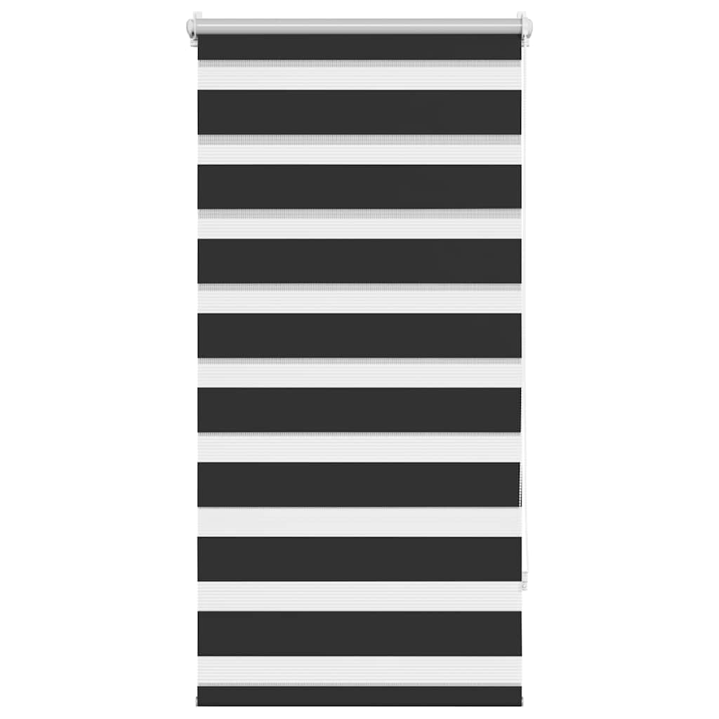 Zebra blind 80.9x150 cm Fabric Width 76.7 cm black
