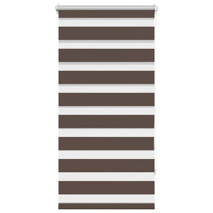 Zebra blind 80.9x150 cm Fabric Width 76.7 cm coffee