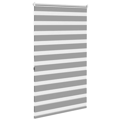 Zebra blind 80.9x175 cm Fabric Width 76.7 cm grey