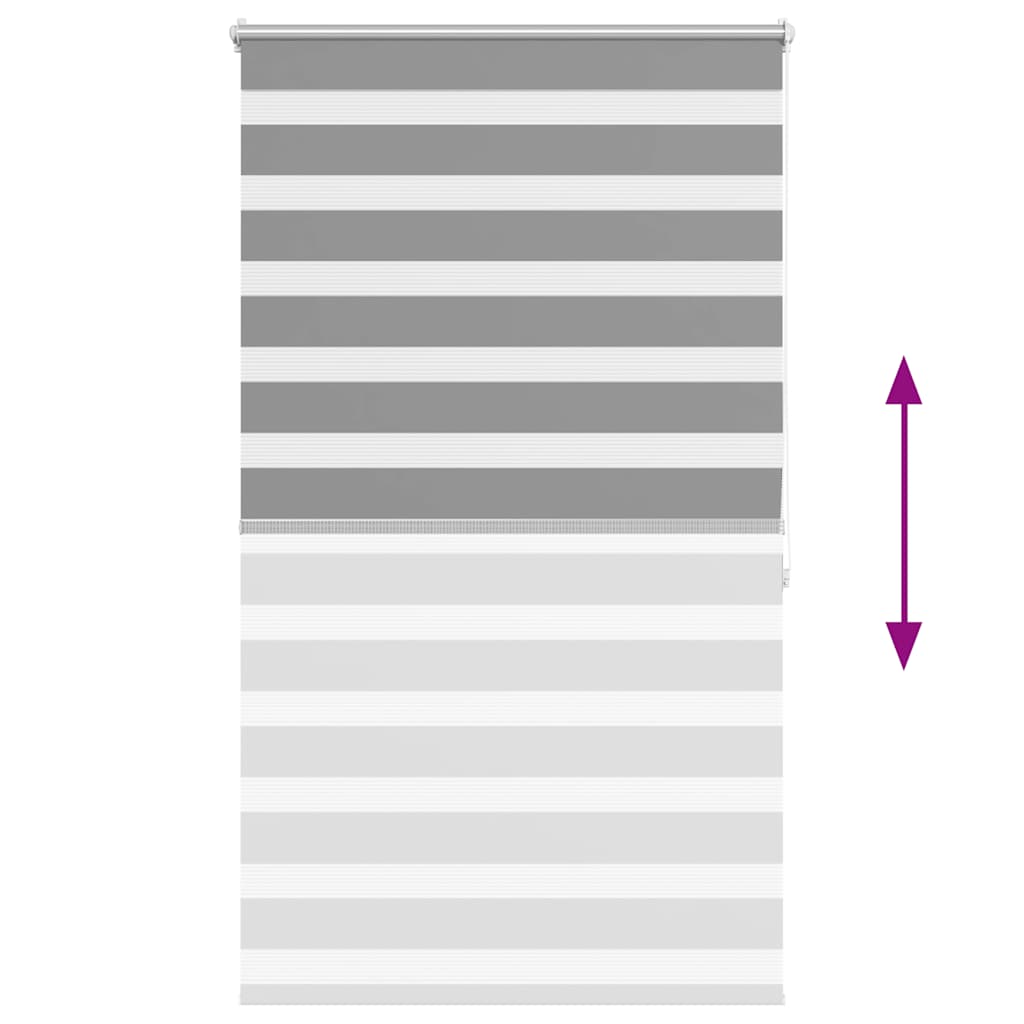 Blind | Grey | Polyester | 80 x 175 cm | Modern | Blinds | Rectangular