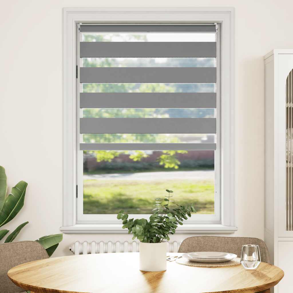 Blind | Grey | Polyester | 80 x 175 cm | Modern | Blinds | Rectangular
