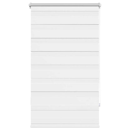 Zebra blind 90.9x150 cm Fabric Width 86.7 cm white