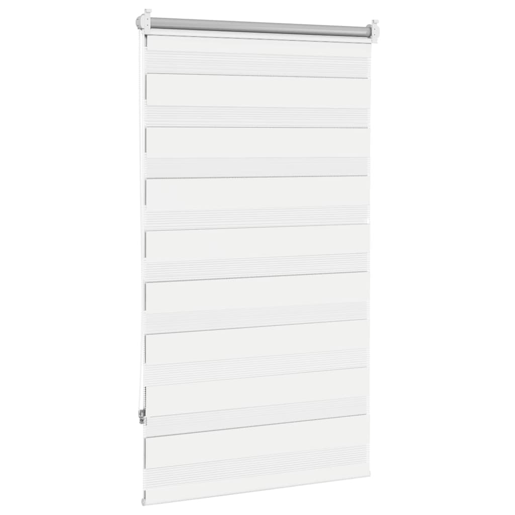 Zebra blind 90.9x150 cm Fabric Width 86.7 cm white