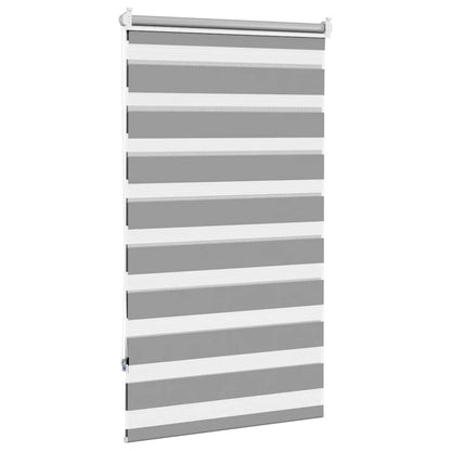 Zebra blind 90.9x150 cm Fabric Width 86.7 cm grey
