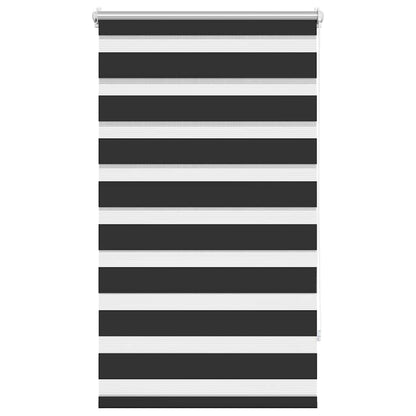Zebra blind 90.9x150 cm Fabric Width 86.7 cm black
