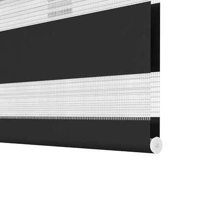Zebra blind 90.9x150 cm Fabric Width 86.7 cm black