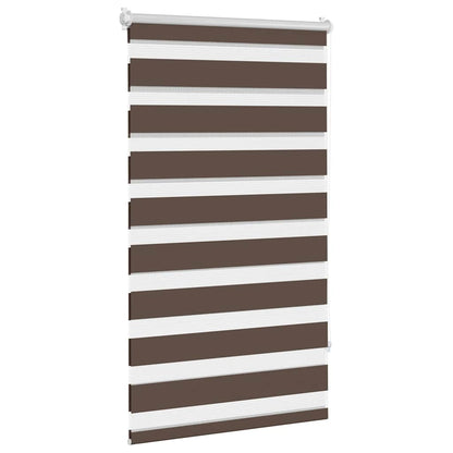 Zebra blind 90.9x150 cm Fabric Width 86.7 cm coffee