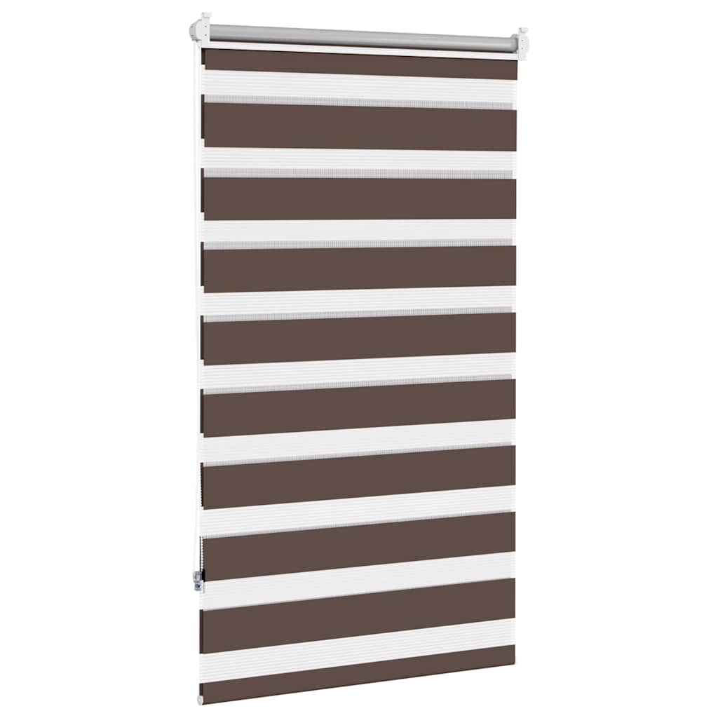 Zebra blind 90.9x150 cm Fabric Width 86.7 cm coffee