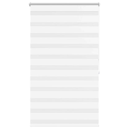Zebra blind 100.9x175 cm Fabric Width 96.7 cm white