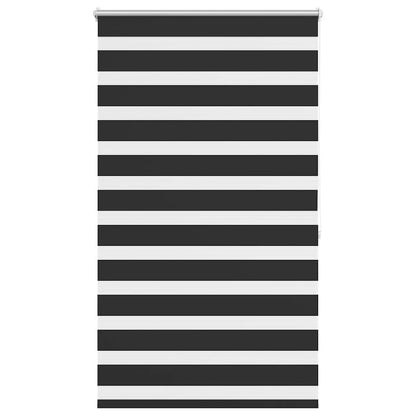 Zebra blind 100.9x175 cm Fabric Width 96.7 cm black