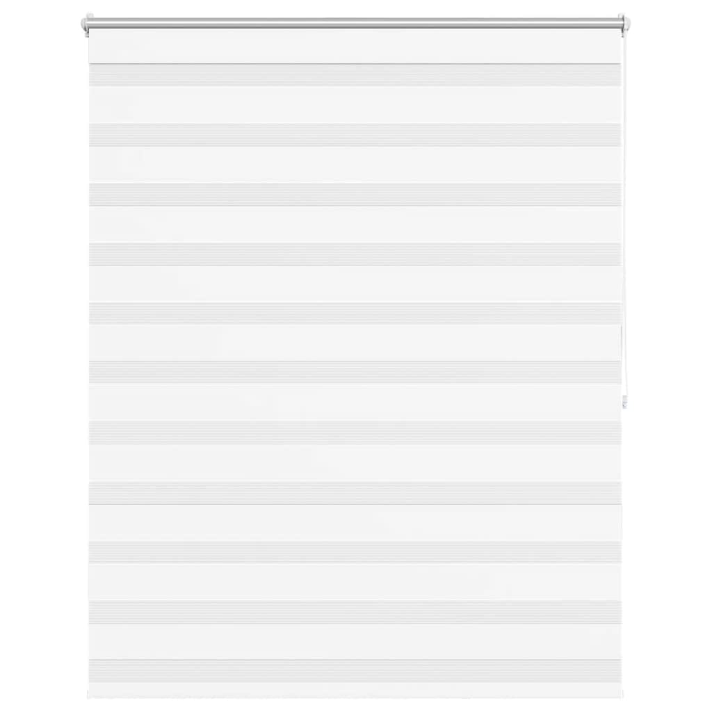 Zebra blind 120.9x175 cm Fabric Width 116.7 cm white
