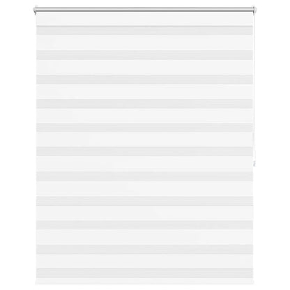 Zebra blind 120.9x175 cm Fabric Width 116.7 cm white