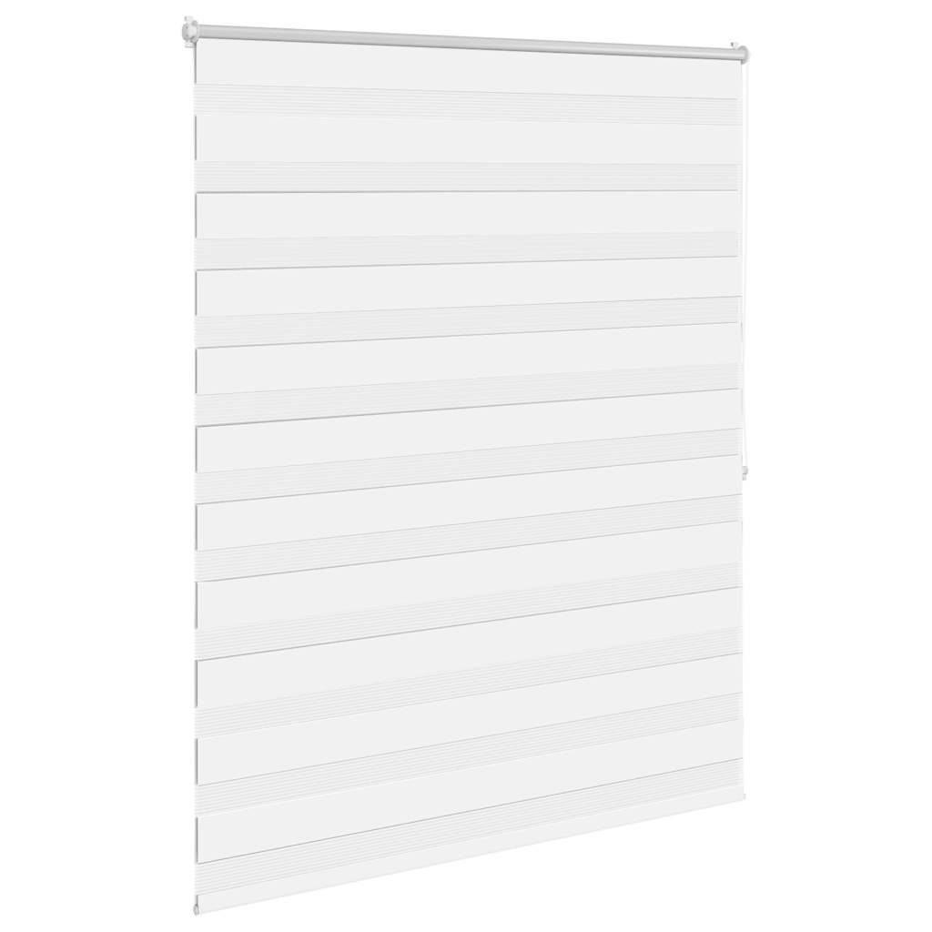 Zebra blind 120.9x175 cm Fabric Width 116.7 cm white