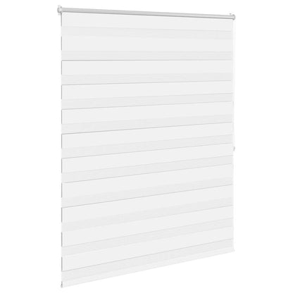 Zebra blind 120.9x175 cm Fabric Width 116.7 cm white