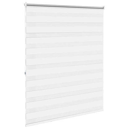Zebra blind 120.9x175 cm Fabric Width 116.7 cm white