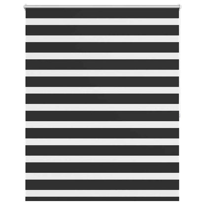 Zebra blind 120.9x175 cm Fabric Width 116.7 cm black