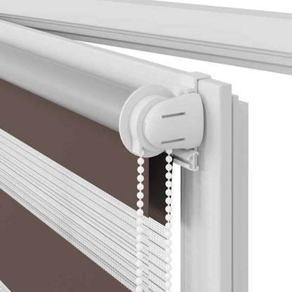 Zebra blind 120.9x175 cm Fabric Width 116.7 cm coffee