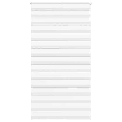 Zebra blind 120.9x230 cm Fabric Width 116.7 cm white