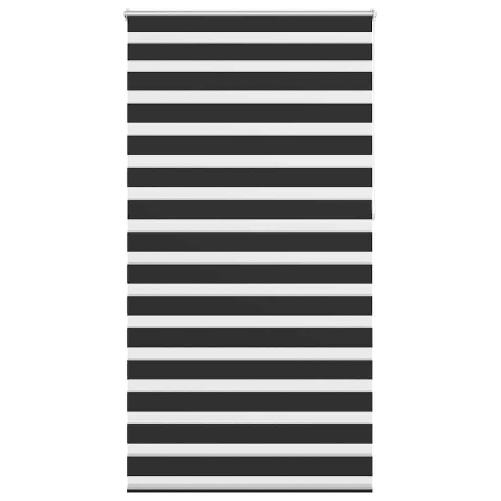 Zebra blind 120.9x230 cm Fabric Width 116.7 cm black