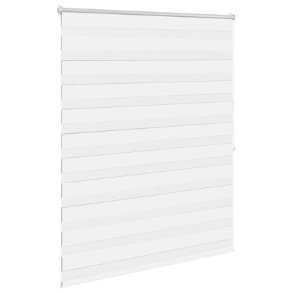 Zebra blind 140.9x175 cm Fabric Width 136.7 cm white