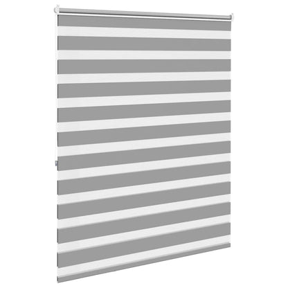 Zebra blind 140.9x175 cm Fabric Width 136.7 cm grey