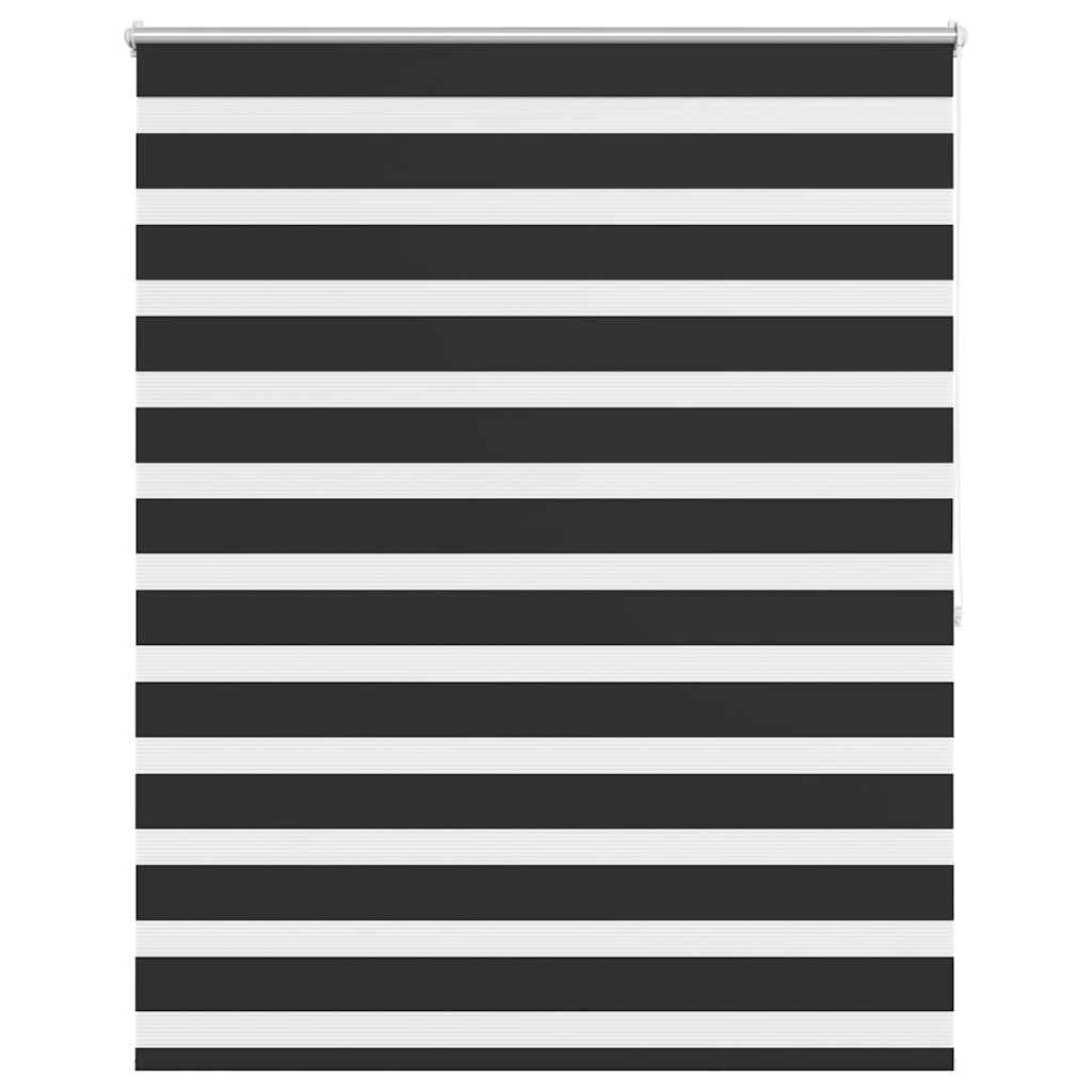 Zebra blind 140.9x175 cm Fabric Width 136.7 cm black